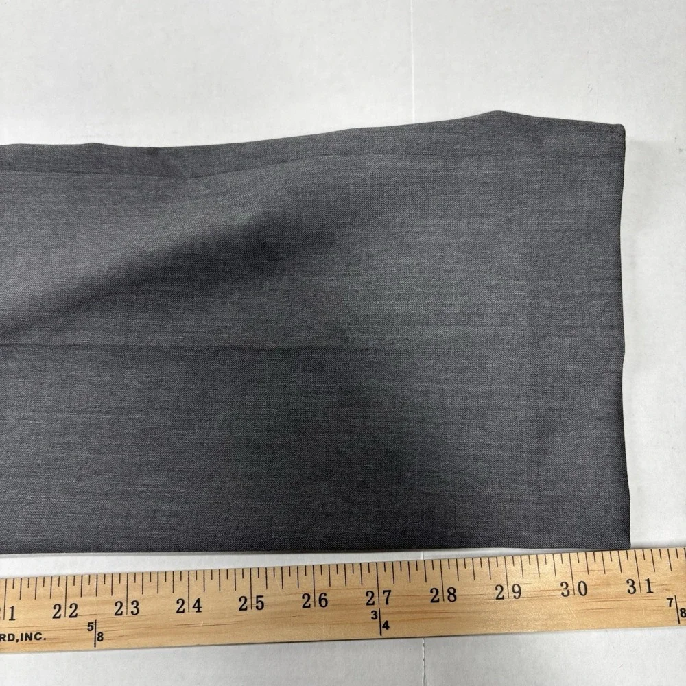 J.Lindeberg‎ Hugo Legend 100% Wool Dress Pants Mens 34x31 Charcoal Straight EUC